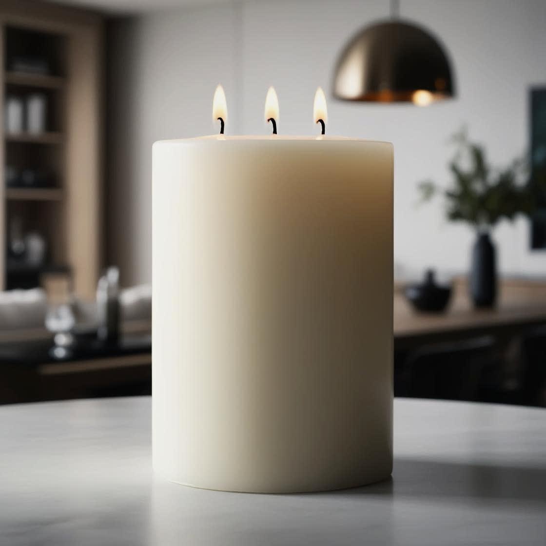 Kütük Mumlar (Extra Kalın Mumlar)