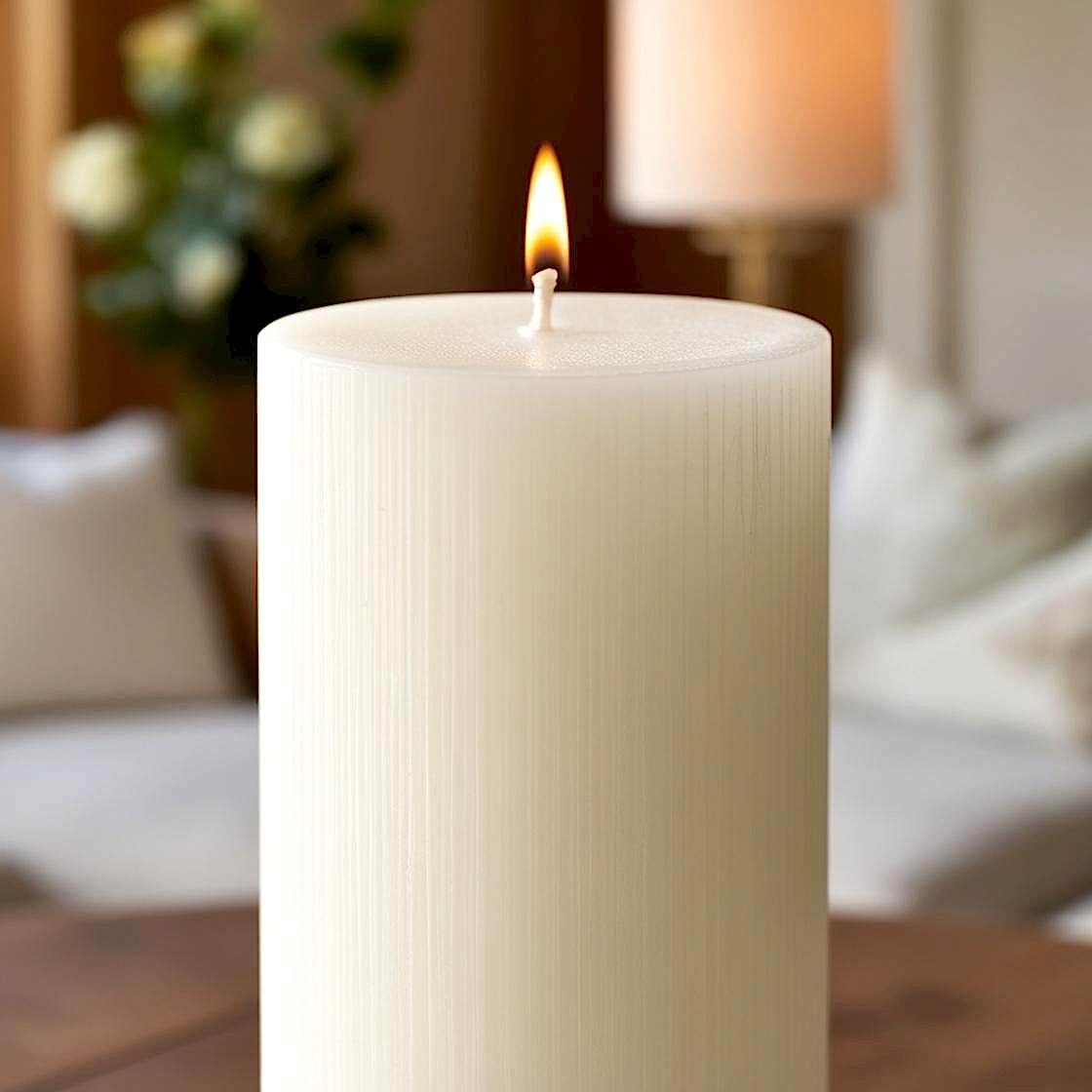 25 Cm Beyaz Mum (7*25) 1 Adet