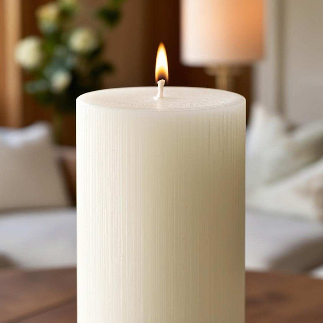 20 Cm Beyaz Mum (5*20) 1 Adet