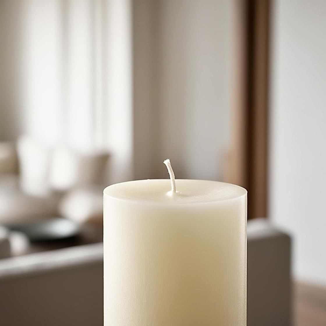 Beyaz Silindir 5*20 Mum 50 Adet