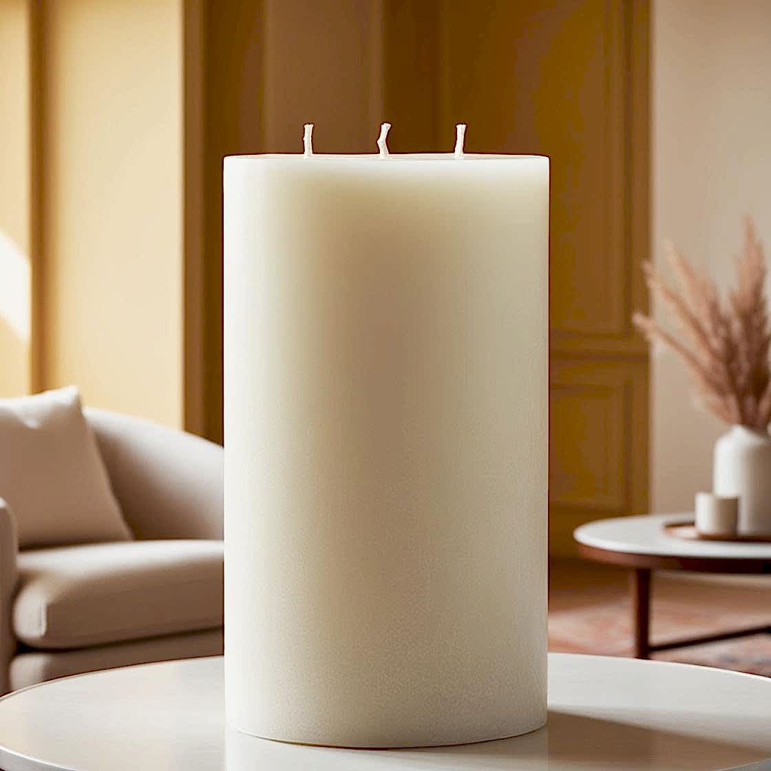 30 Cm Beyaz Mum (15*30) 6 Adet