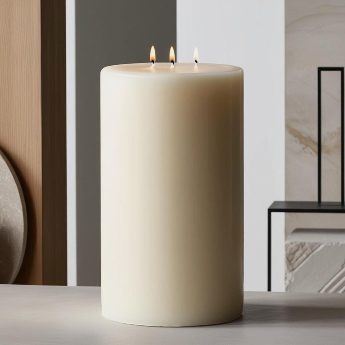 20 Cm Beyaz Mum (20*20) 1 Adet