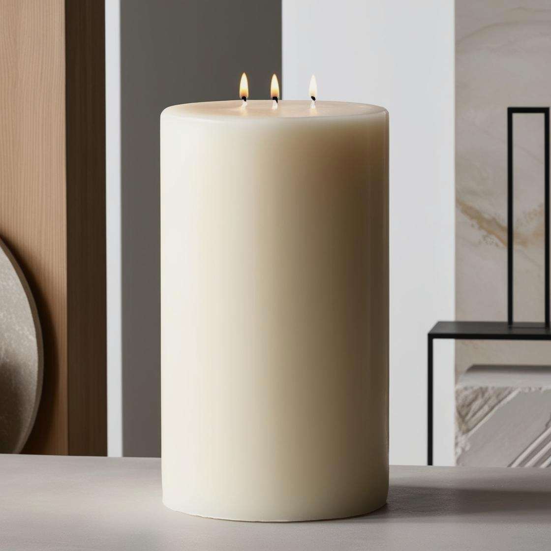 30 Cm Beyaz Mum (20*30) 4 Adet