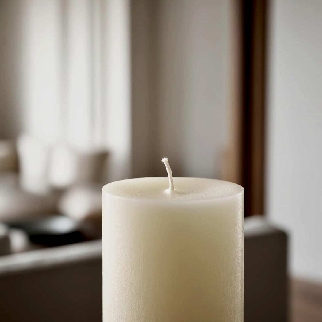 20 Cm Beyaz Mum (10*20) 1 Adet