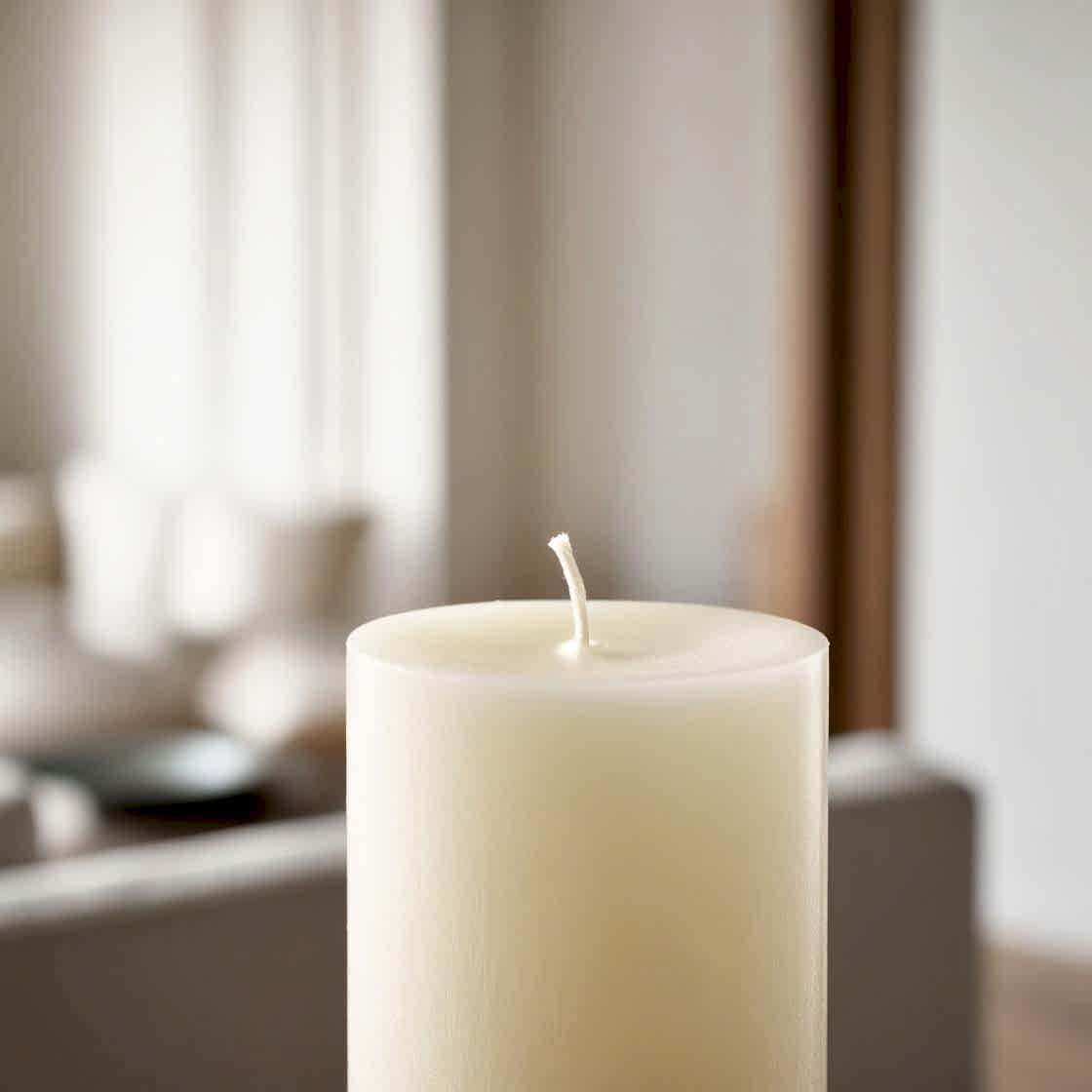 25 Cm Beyaz Mum (10*25) 1 Adet