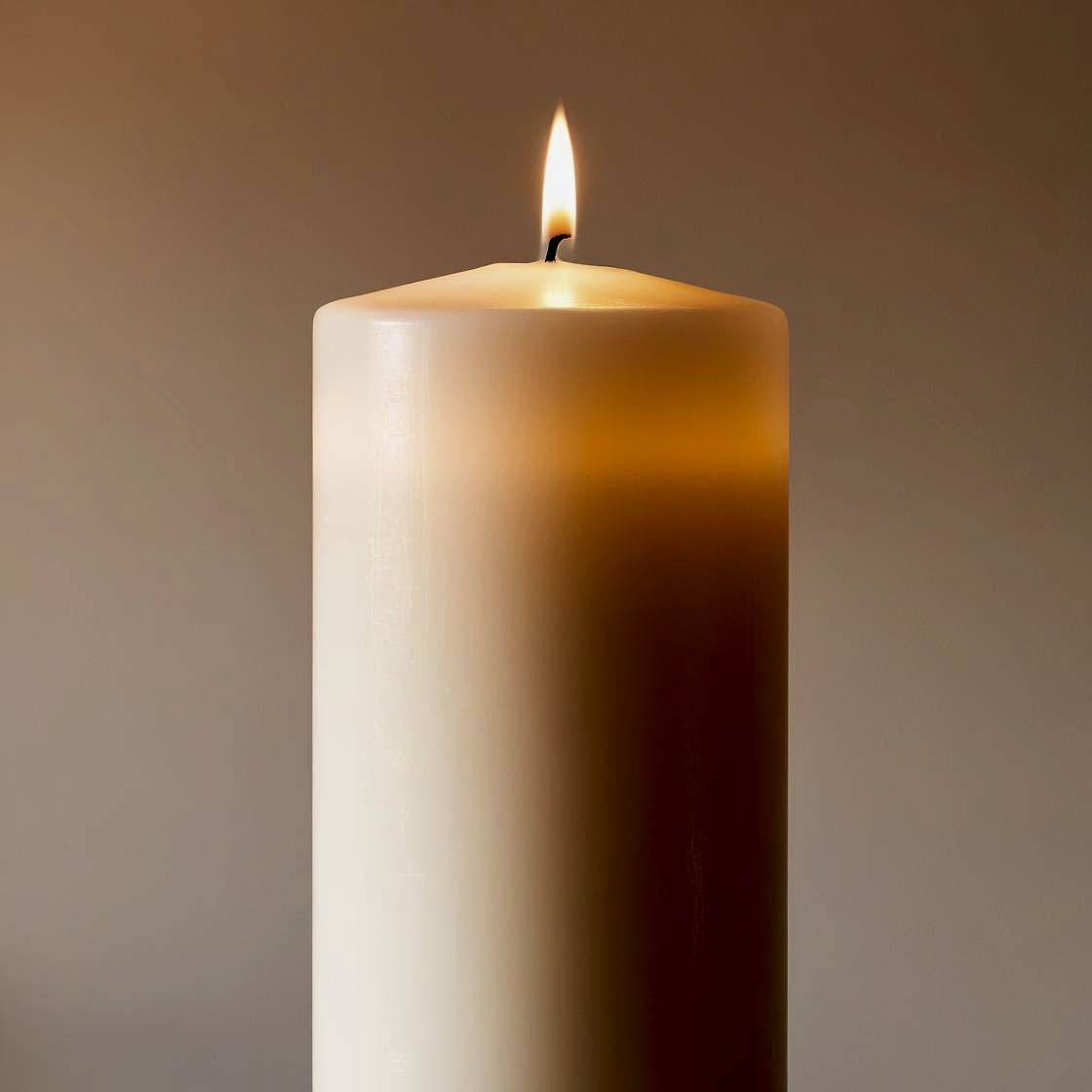 25 Cm Beyaz Mum (5*25) 1 Adet