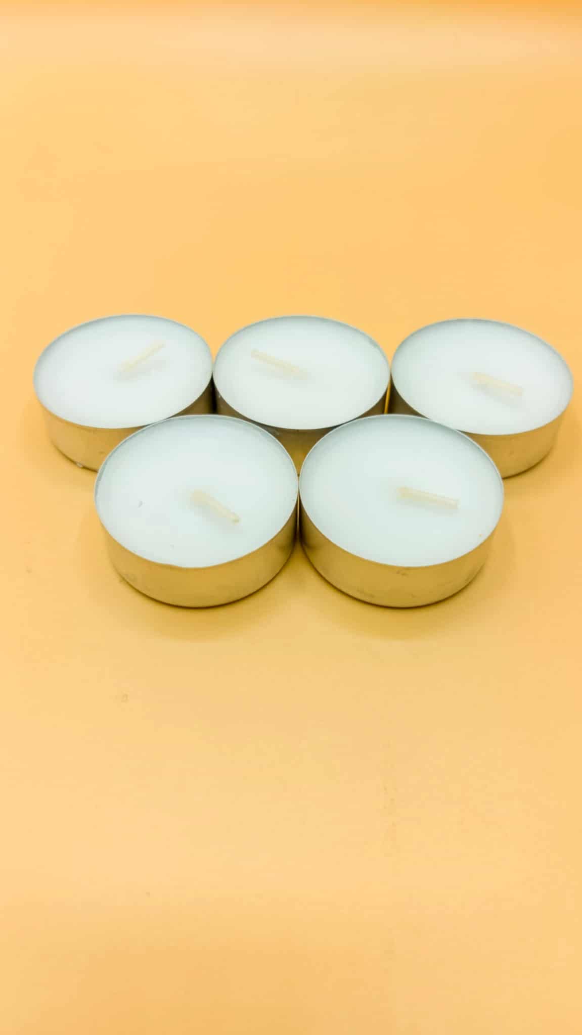 Mini Tealight 50 Adet (Yüksek Kalite)